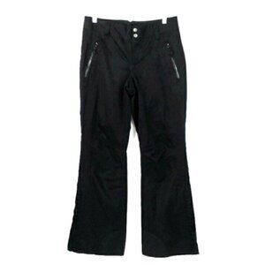 Athleta Black Twin Tip Lined Articulated Knee Ski Pants Womens 4 NWT Performance